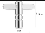 Standard Drum Keys with a Continuous Motion Speed Drum Key, Steel - 2 Pack