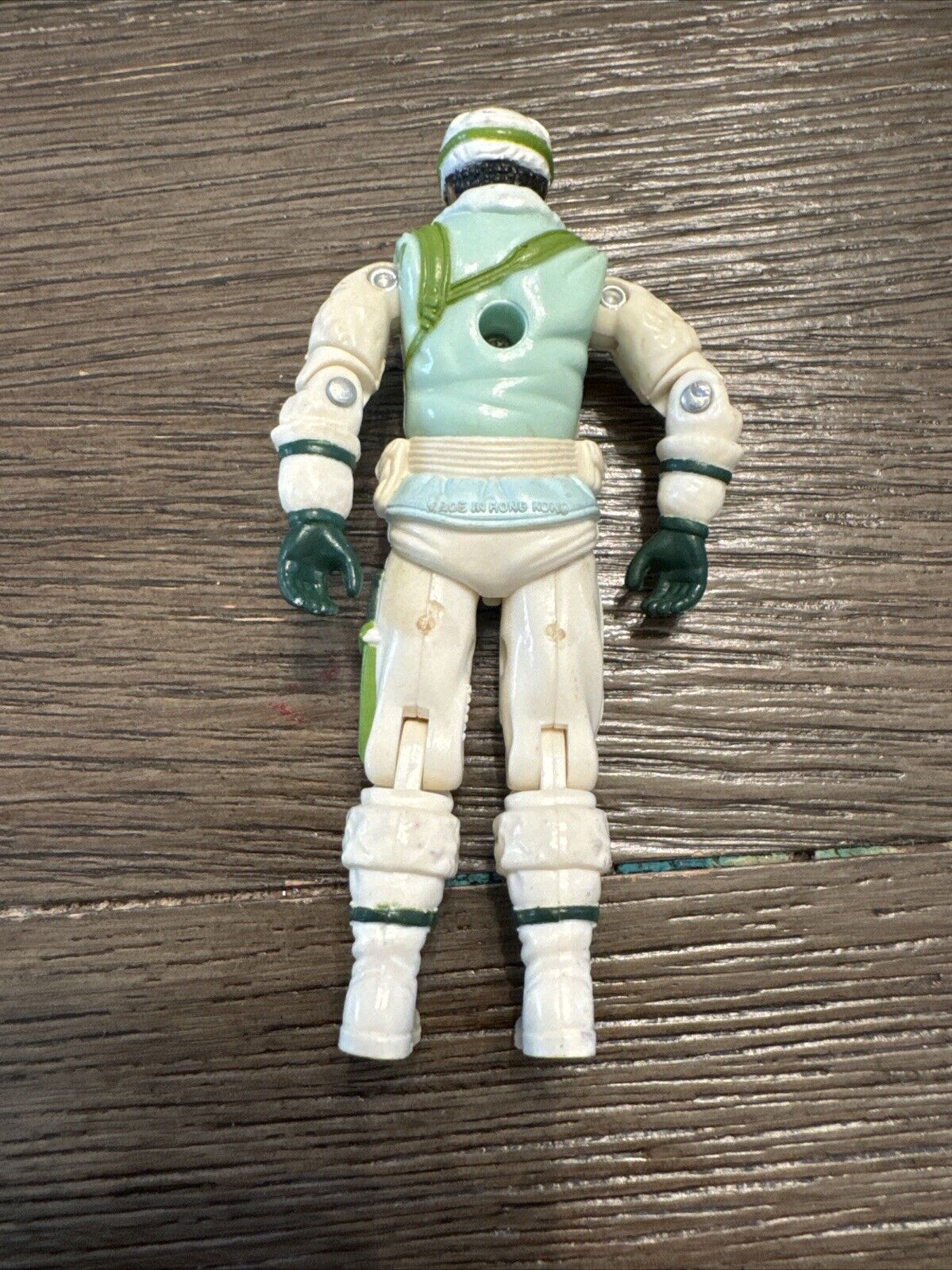 Vtg 1986 GI Joe ARAH Iceberg Snow Trooper Soldier v1 Action Figure 80s!