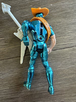 Silverhawks Bluegrass w Sideman Guitar 1986 Telepix Kenner Vintage Action Figure