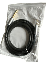 Black 3.5mm Male to 6.35mm 1/4 inch Male Cable Stereo Headphone Adapter Wire