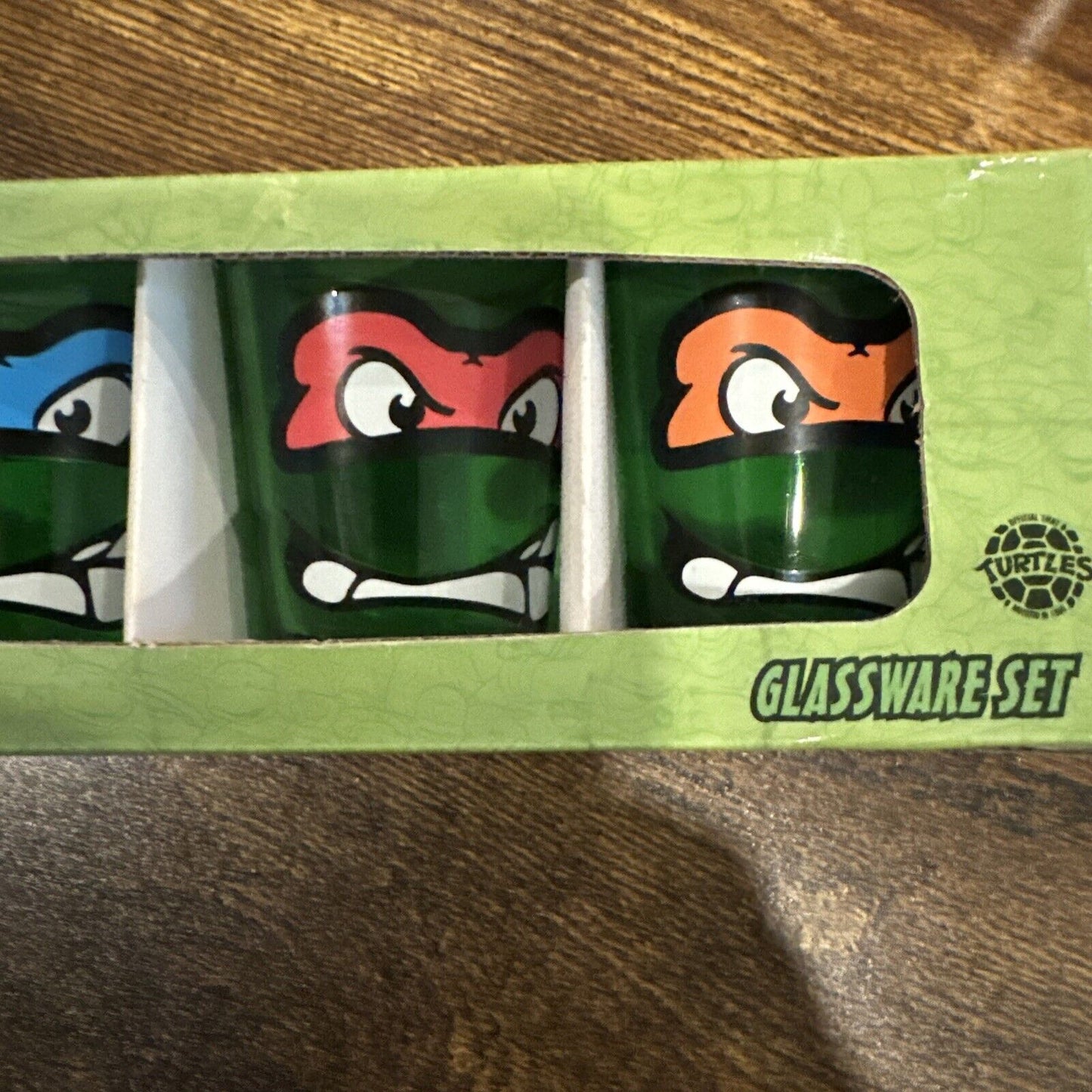 2011 Viacom Nickelodeon Teenage Mutant Ninja Turtles Glassware Set