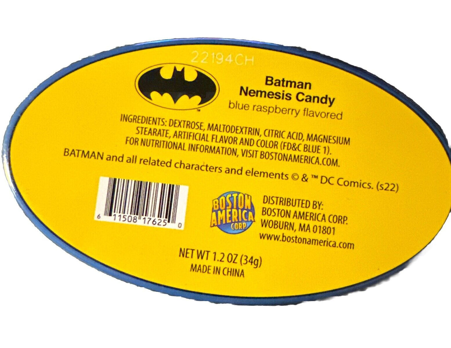 Batman Candy Tin Box- 34g