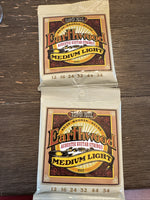 2-Ernie Ball Earthwood 80/20 Medium Light Bronze Acoustic Guitar Strings New
