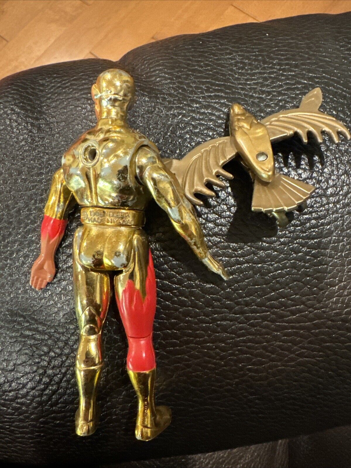 Silverhawks Action Figure Hotwing Missing Wing, Minimal Wear, Nice Paint