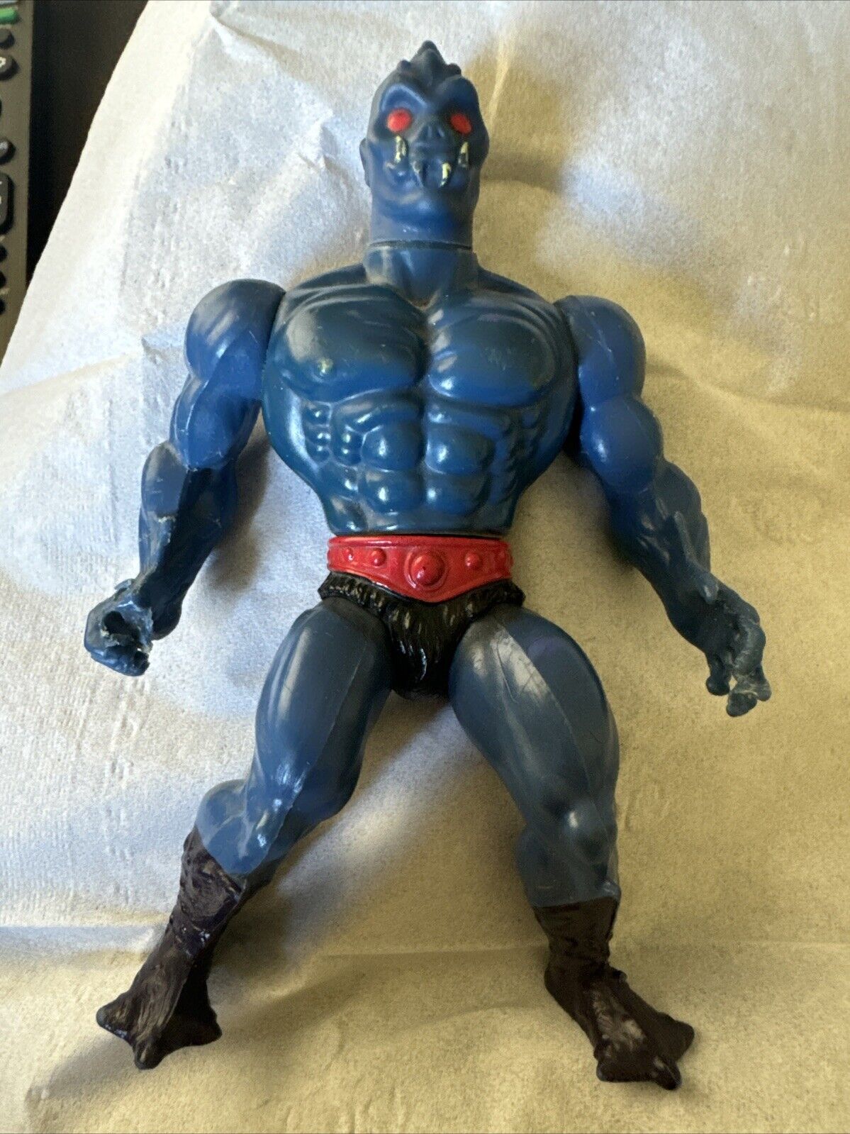 Masters of the Universe blue monster action figure motu mattel, 1981 Taiwan
