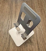 Silver Portable Aluminum Alloy Adjustable Tablet Stand Desktop For Ipad
