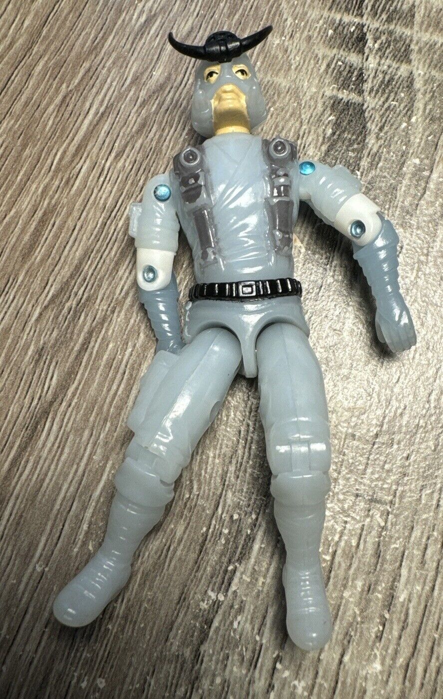 1991 Hasbro GI Joe Shadow Ninjas Bushido V2 3.75 In Action Figure Loose Knees