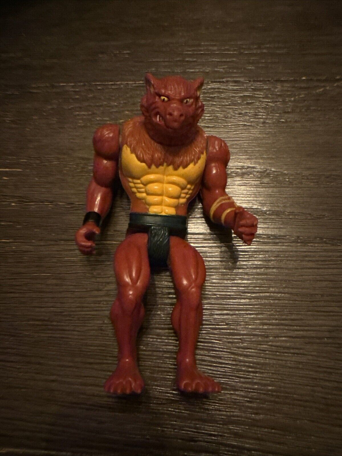 Vintage 1985 Thundercats Jackalman Action Figure Toy LJN Telepix