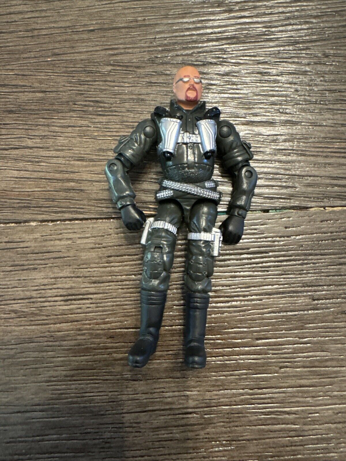 G.I.JOE Gijoe 2002 Hasbro Wild Bill Antique Cobra Helicopter Pilot Figure