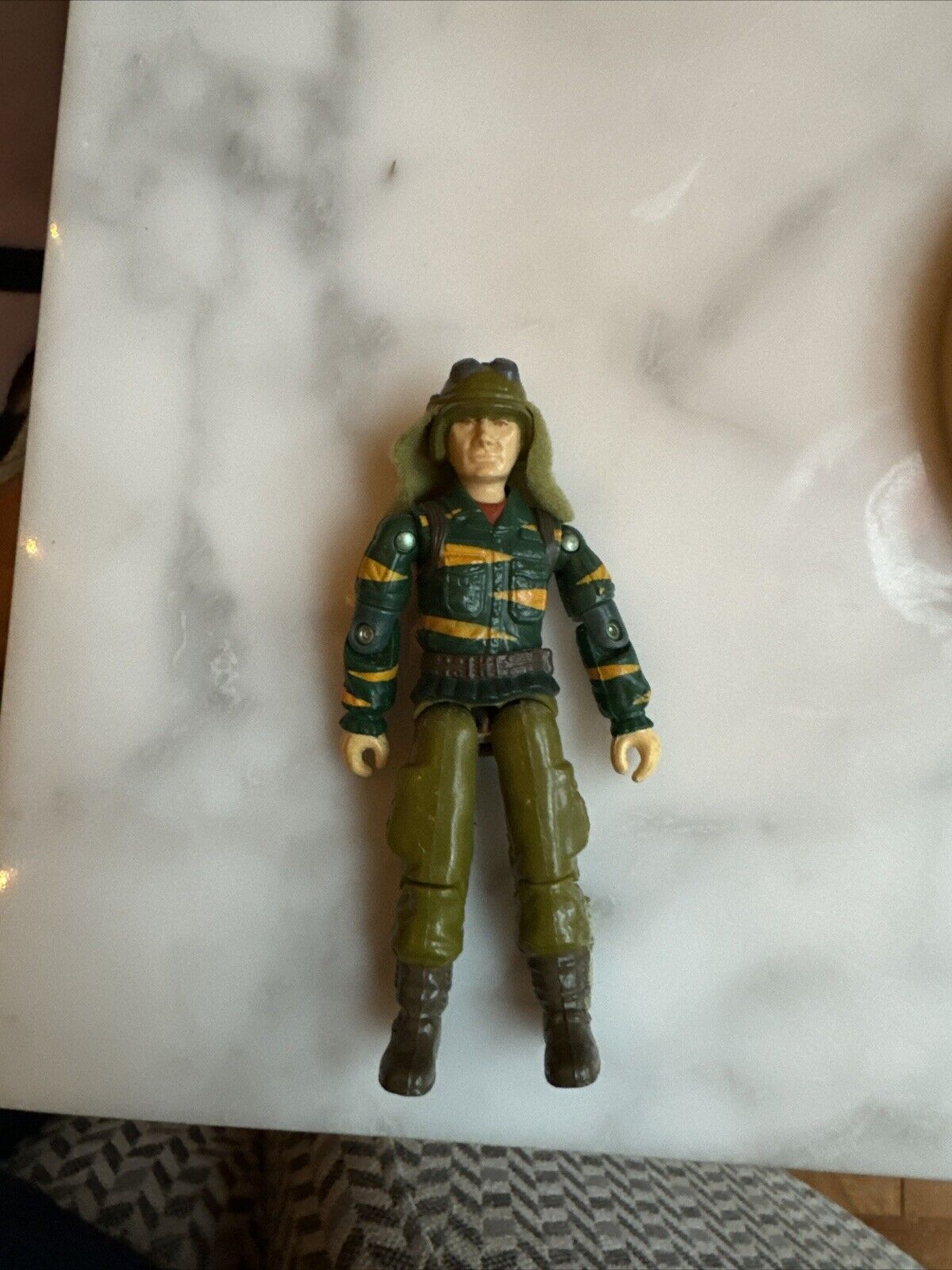 Vintage 1988 G.I. Joe Dusty V2 Action Figure Tiger Force ARAH Hasbro 3.75"