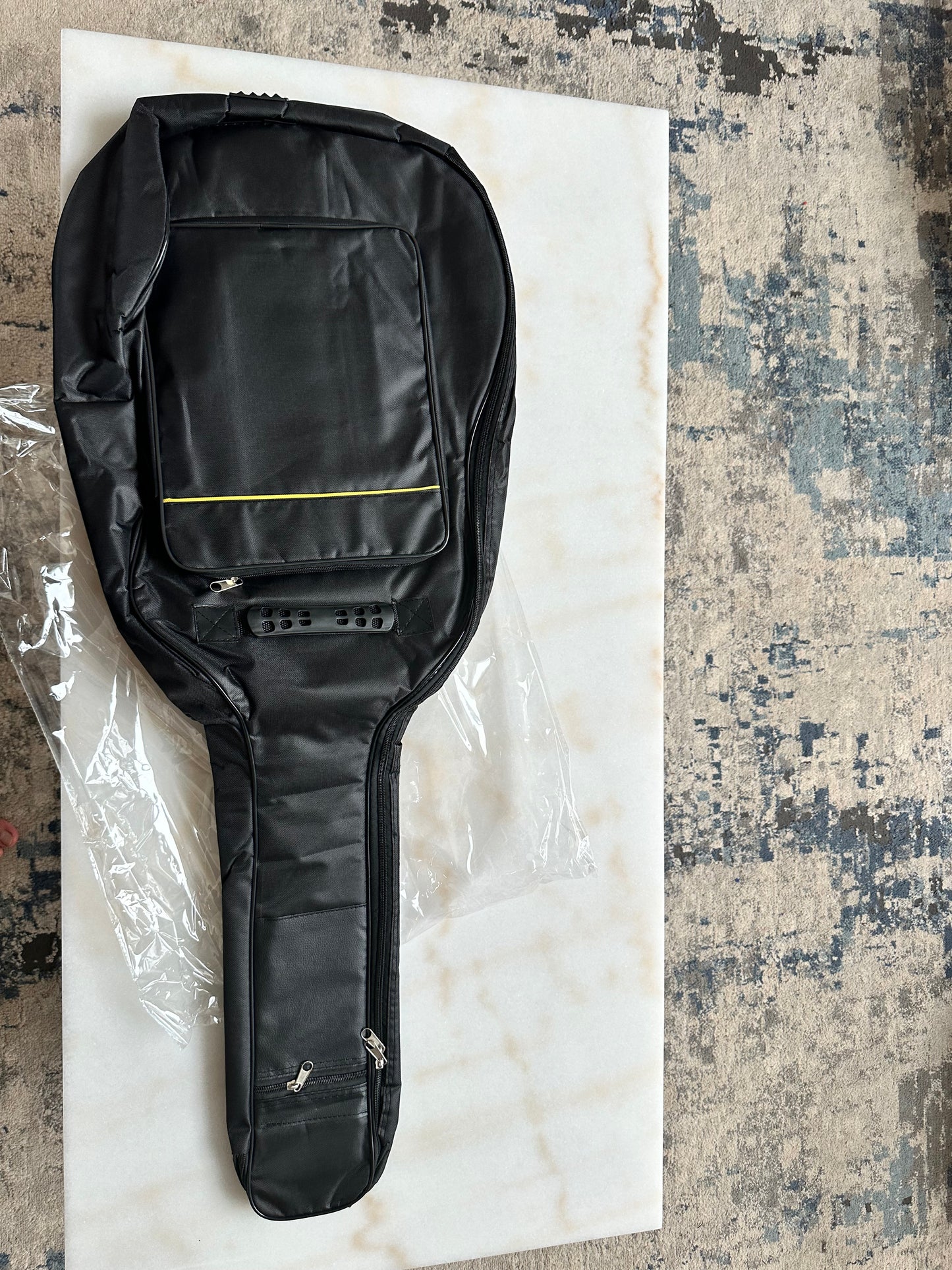 40/41 Inch Waterproof Oxford Fabric Guitar Case Gig Bag Double Straps