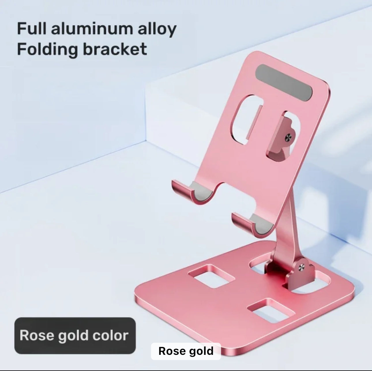Foldable stand phone/tablet