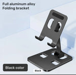 Foldable stand phone/tablet