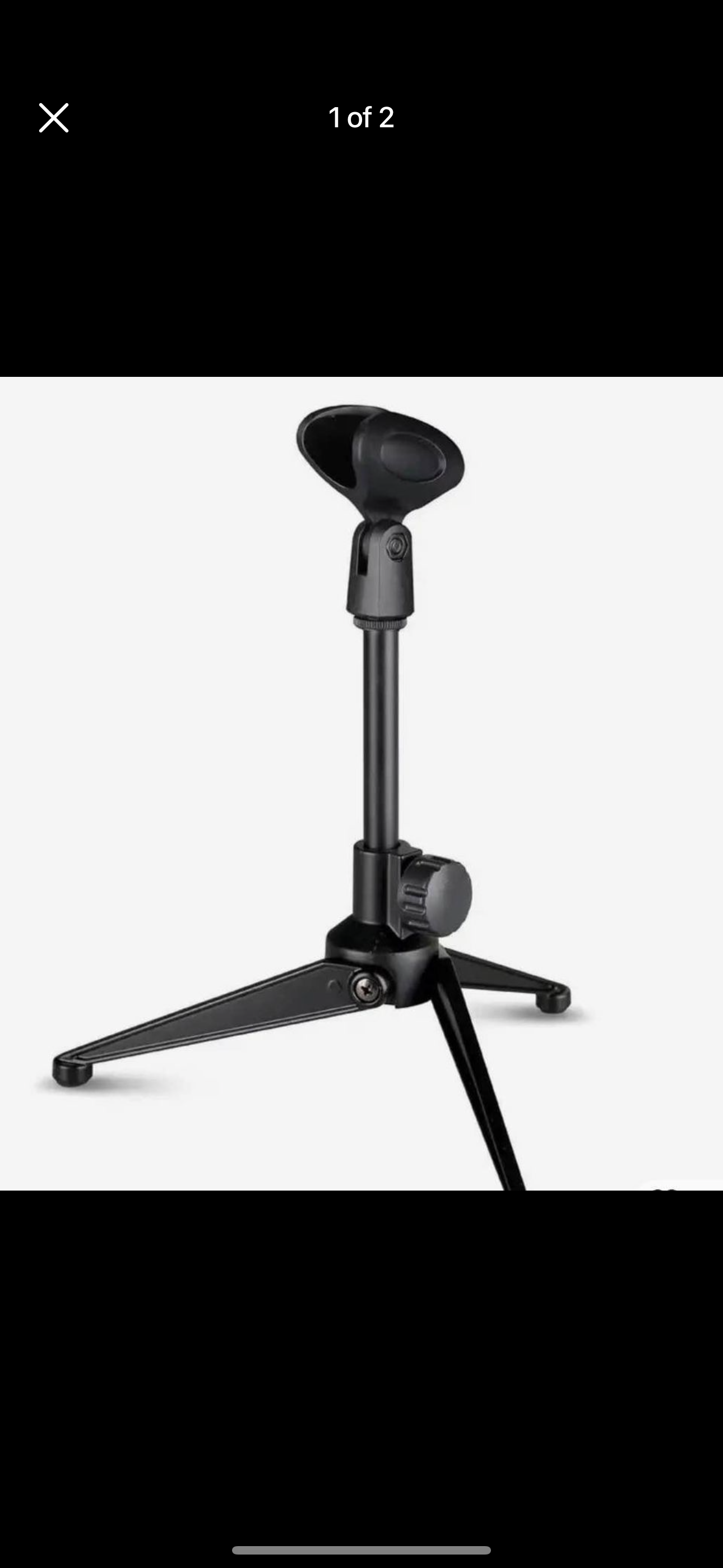 Microphone Stand Desktop Tripod Mini Portable Table Stand Adjustable Mic Stand Mic Clip Holder Bracket Lightweight Bracket