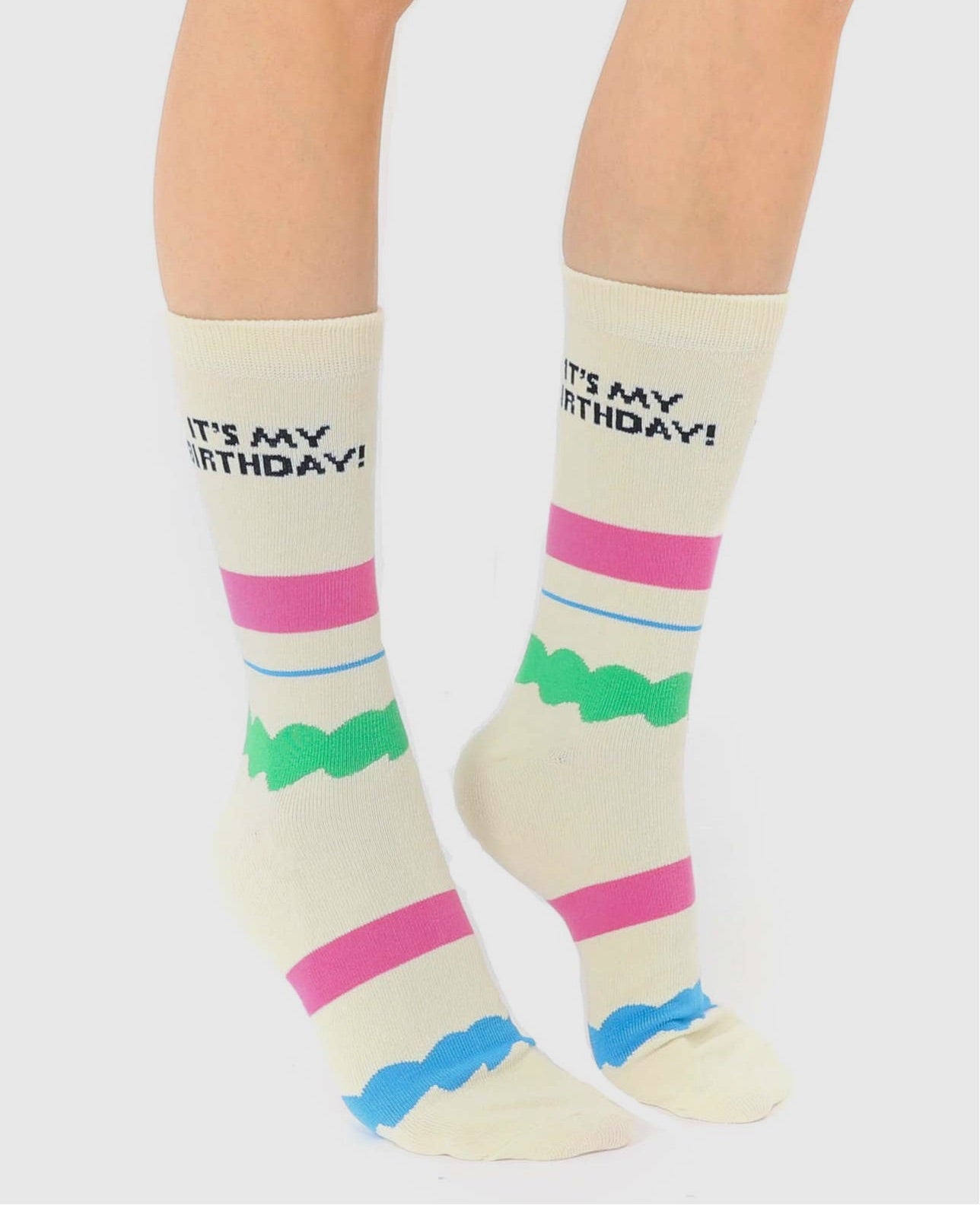NEW-Happy Birthday 3D socks