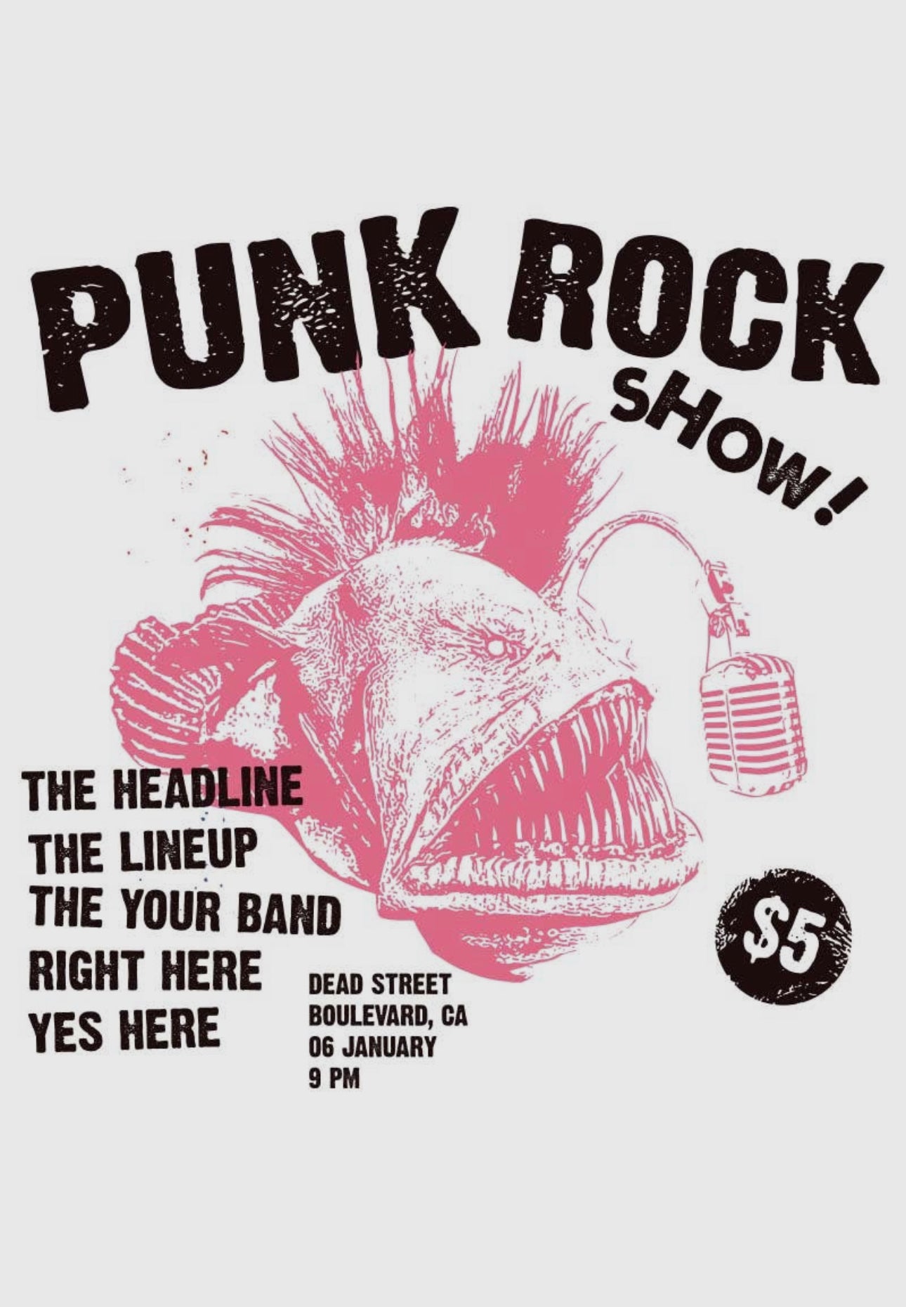 New- Punk Rock sweatshirt