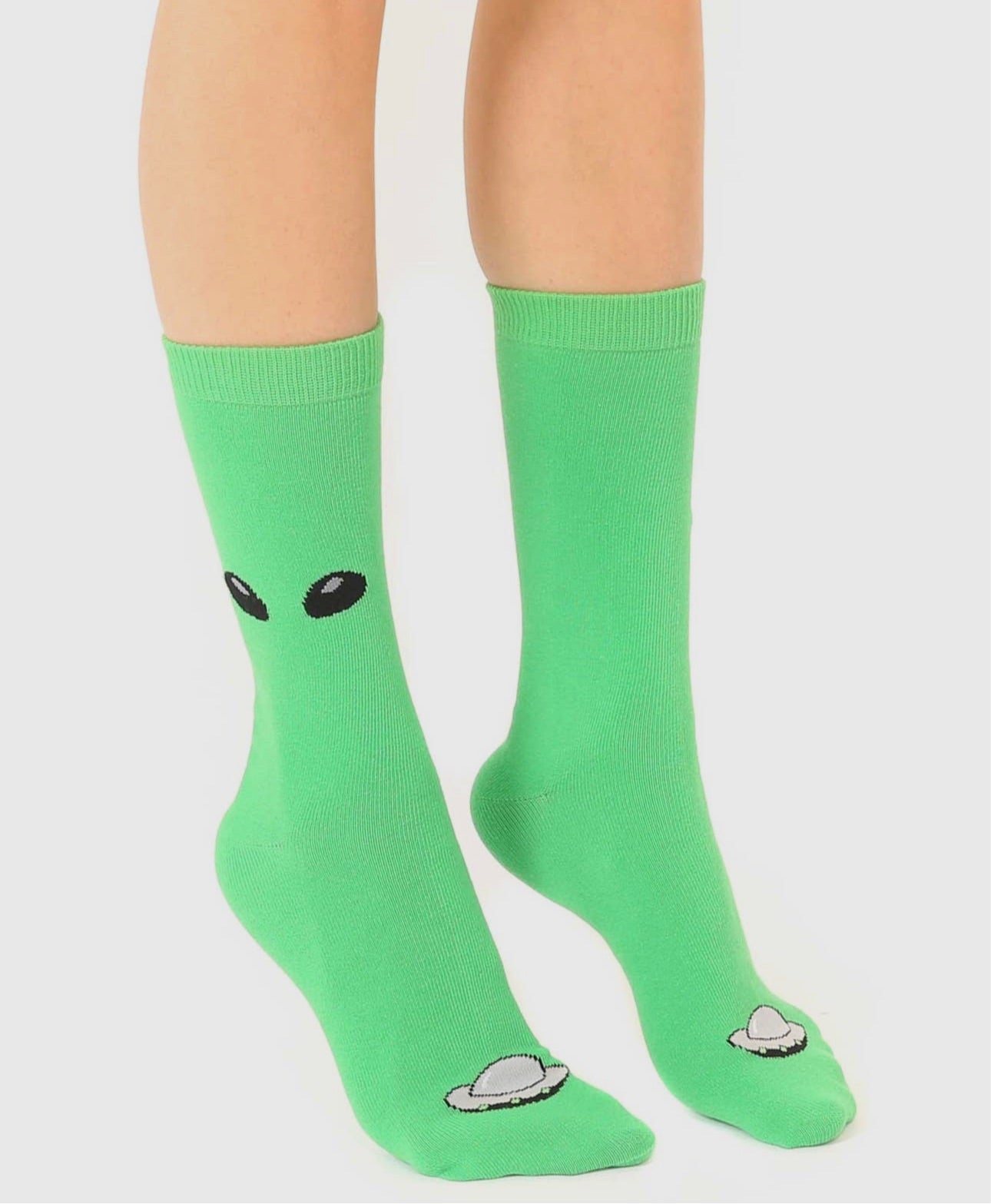 NEW-3D Socks - Alien
