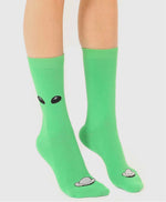 NEW-3D Socks - Alien