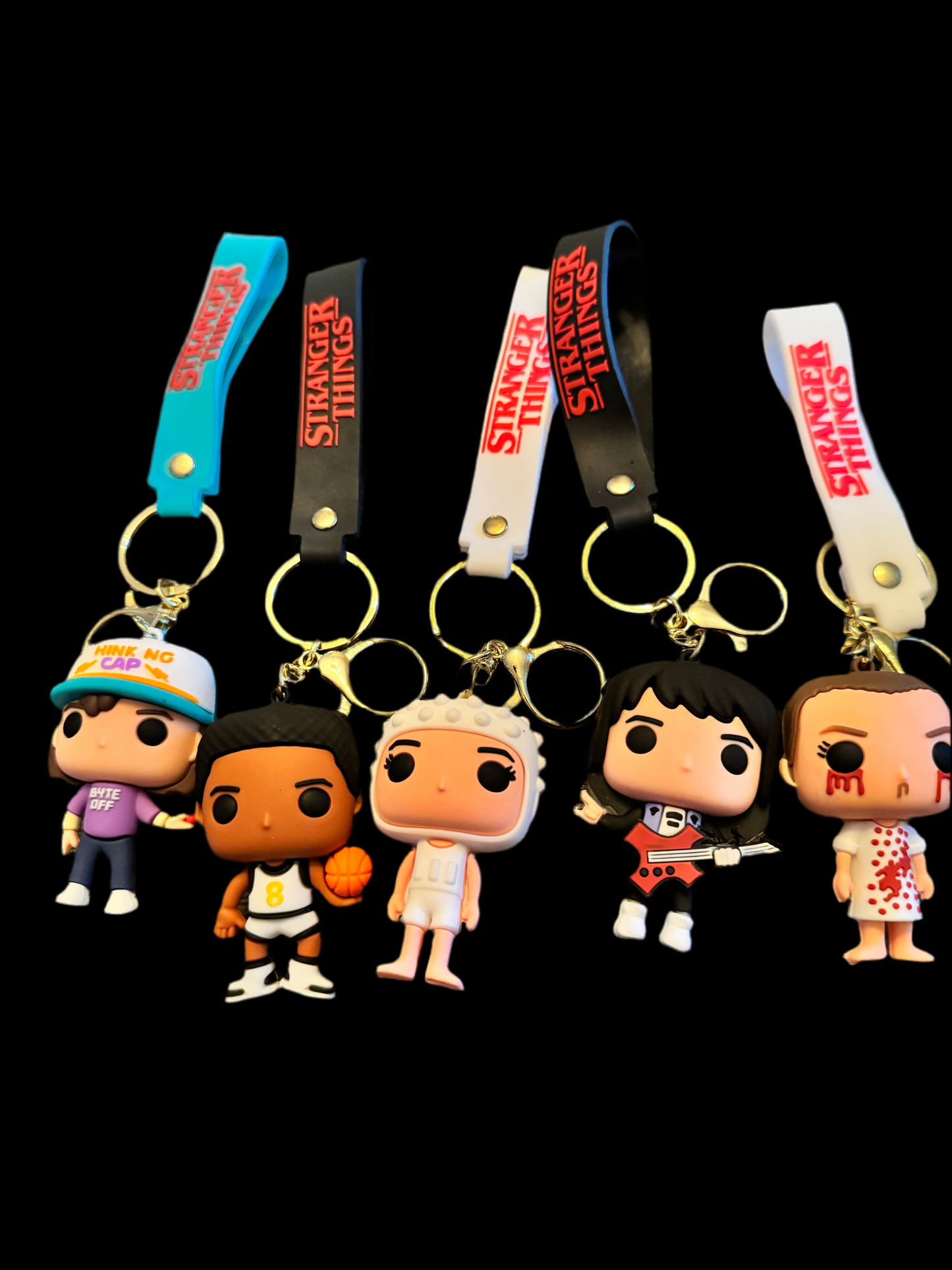 Very Strange things keychains