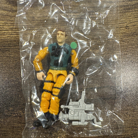 Vintage GI Joe Action Figure 1989 Scoop with Accessories