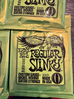 4pack Ernie Ball 7-String Regular Slinky Nickel Electric Guitar Strings - 2621