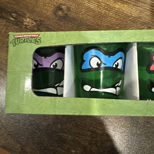 2011 Viacom Nickelodeon Teenage Mutant Ninja Turtles Glassware Set