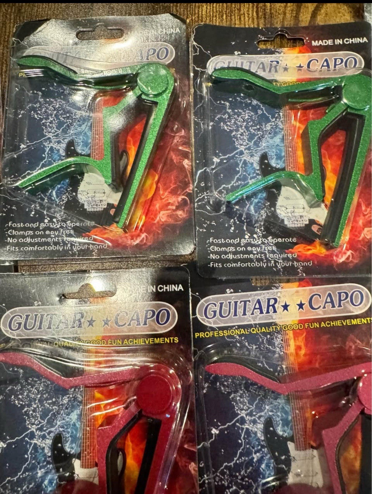 Guitar Capo for Acoustic and Electric Guitar Accessories 2 Pack New