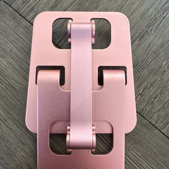 Rose Gold Portable Aluminum Alloy Adjustable Tablet Stand Desktop For Ipad