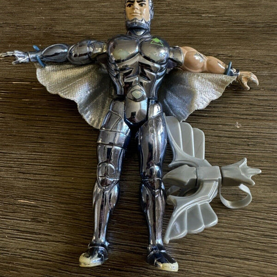 SilverHawks Steelwill and Stronghold Bird + Wings Accessory 1986 Kenner Figure