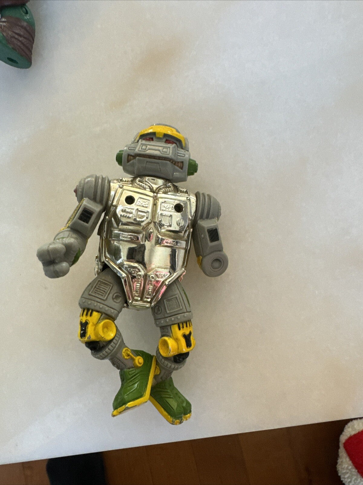 Vintage Teenage Mutant Ninja Turtles Metalhead Robot Action Figure 1989 TMNT