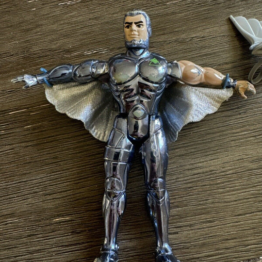 SilverHawks Steelwill and Stronghold Bird + Wings Accessory 1986 Kenner Figure