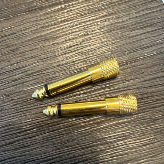 5x TRS Stereo Audio Headphone Adapter 6.35mm 1/4