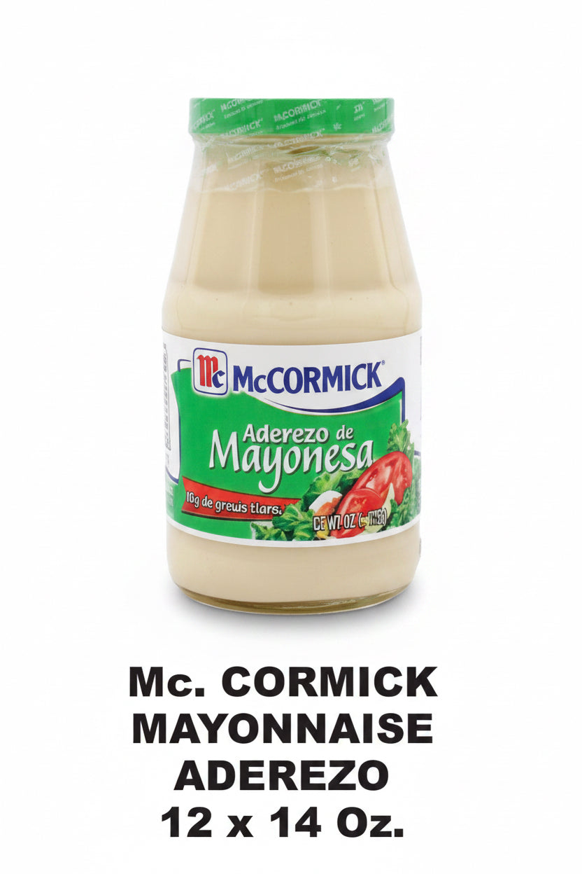 McCormick Aderezo Mayonesa (Case of 12 -14oz)