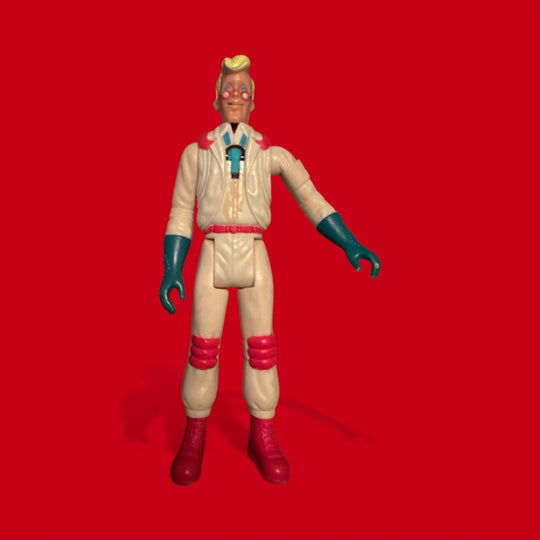 Vintage The Real Ghostbusters Egon Spengler Action Figure Fright Features 1987