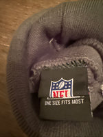 New Era Football Logo Knit Beanie Winter Pom Hat Cap NWT
