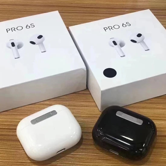 Tws PRO 6s Headphone Noise Cancelling Headset Sport Stereo Wireless Earphones Handsfree Wireless PRO6s Earbuds