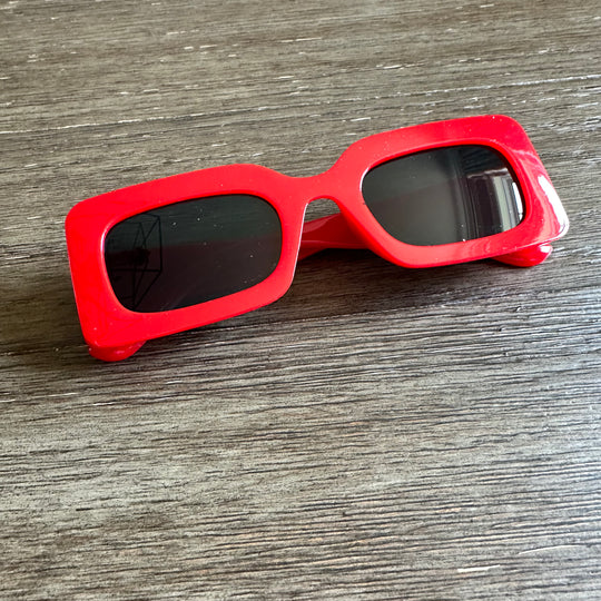 New- Summer sunglasses red