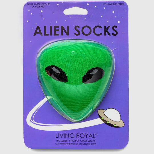 NOUVEAU-Chaussettes 3D - Alien