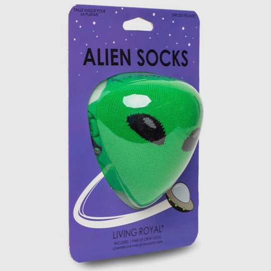 NOUVEAU-Chaussettes 3D - Alien