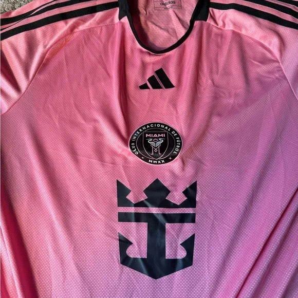 Adidas Inter Miami Messi Jersey Pink Soccer Jersey